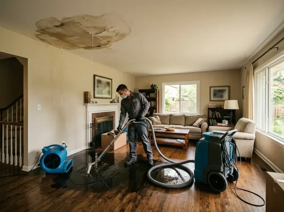 attic-pipe-burst-ceiling-drip-008 — frequently asked questions, Water Damage Restoration & Carpet Care in Pocahontas, AR
